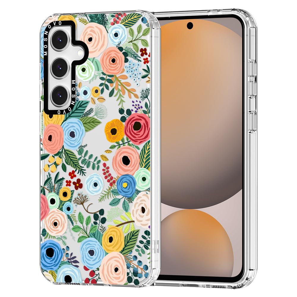 Ovitek MOSNOVO Samsung Galaxy S24 FE Pastel Floral Garden