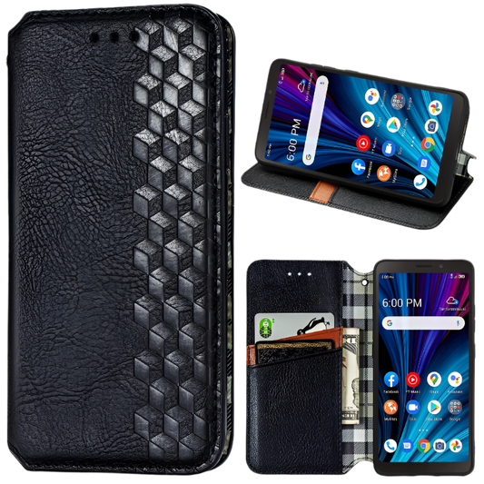 Preklopna torbica za telefon ''BAILI'' Ulefone Note 16 Pro – Infostyle – Črna
