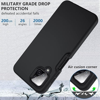Ovitek "360" za Samsung Galaxy A12/M12, črna – Techsuit