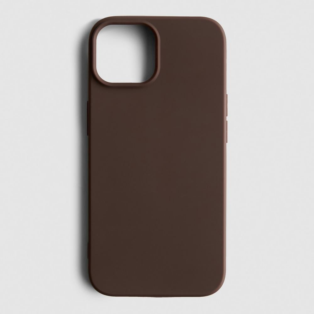 Silikonski ovitek Elago za iPhone 15 tm.rjava