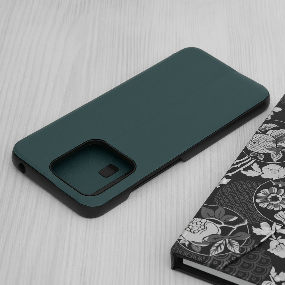 Pametna preklopna torbica za Xiaomi Redmi 10C – Infostyle – Rdeča / Ekološko usnje + PC