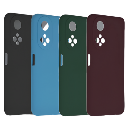 Silikonski ovitek "Soft Edge" za Honor X7 – Techsuit – Črna / TPU silikon