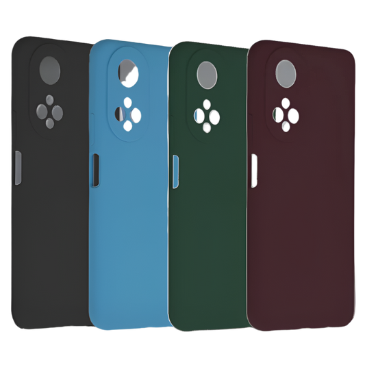 Silikonski ovitek "Soft Edge" za Honor X7 – Techsuit – Črna / TPU silikon