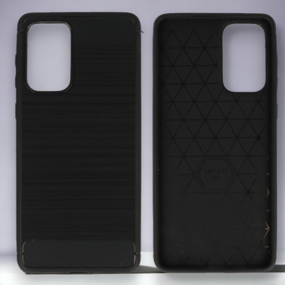 Silikonski ovitek "carbon lite" za Samsung Galaxy A33 5G - Črna – Infostyle