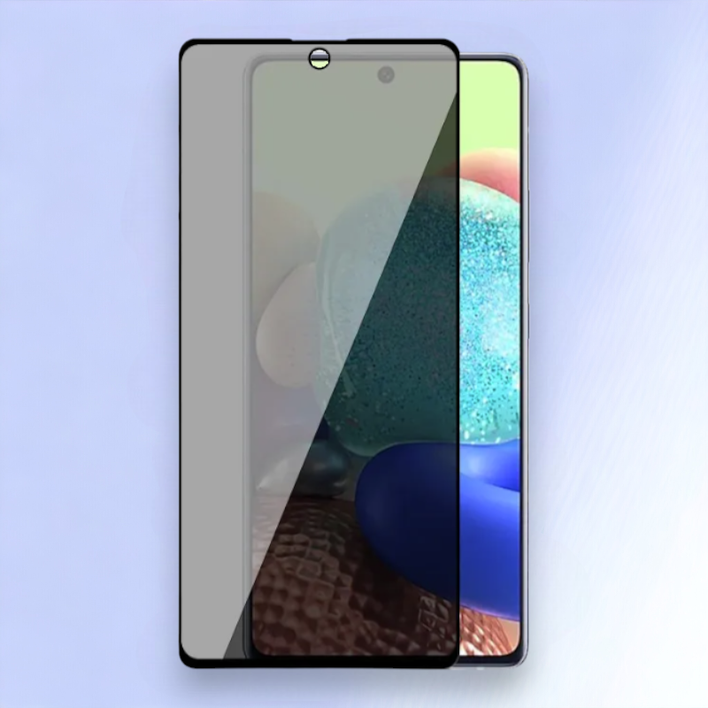 Zatemnjeno kaljeno zaščitno steklo za zaslon za Samsung Galaxy S22 5G – Infostyle