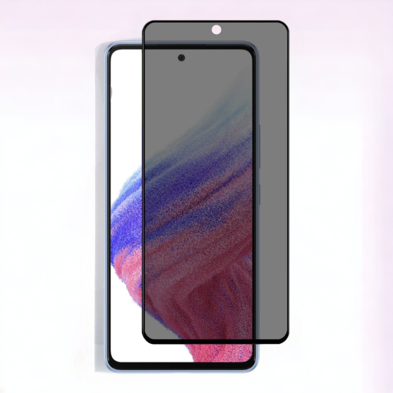 Zatemnjeno kaljeno zaščitno steklo za zaslon za Samsung Galaxy A53 5G – Infostyle