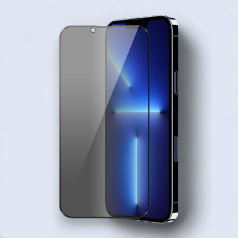 Zatemnjeno kaljeno zaščitno steklo za zaslon za iPhone 13/13 Pro – Infostyle