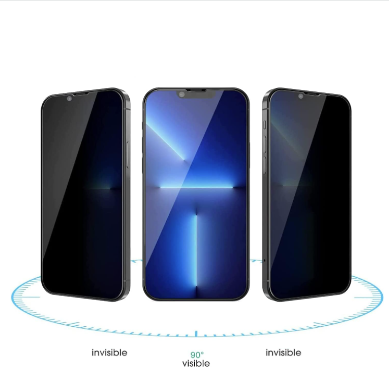Zatemnjeno kaljeno zaščitno steklo za zaslon za iPhone 13/13 Pro – Infostyle