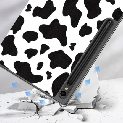 Preklopna torbica "Cow" za tablični računalnik Samsung Galaxy Tab S9 11" 2023 – Infostyle