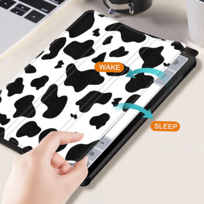 Preklopna torbica "Cow" za tablični računalnik Samsung Galaxy Tab S9 Plus 12.4" 2023 – Infostyle