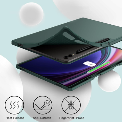 Preklopna torbica za tablični računalnik Samsug Galaxy Tab S9 Ultra z držalom za pisalo – JETech