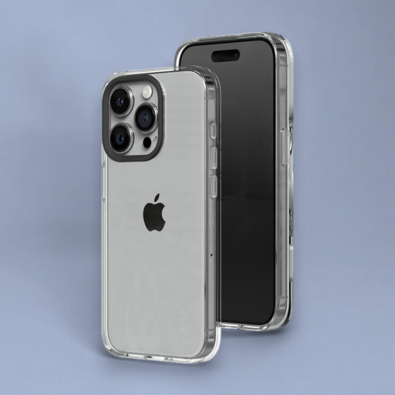 Ovitek "Crystal Clear " za iPhone 15 – RhinoShield – Prozorna / PC