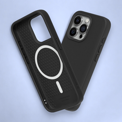 Ovitek "SolidSuit Magsafe" za iPhone 15 Pro – RhinoShield – Bež / TPU silikon