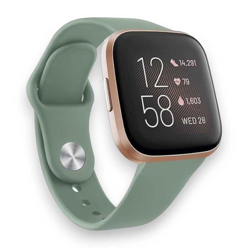 Silikonski pašček "Vancle" za Fitbit Versa 2/Versa/Versa Lite – Infostyle – Bež
