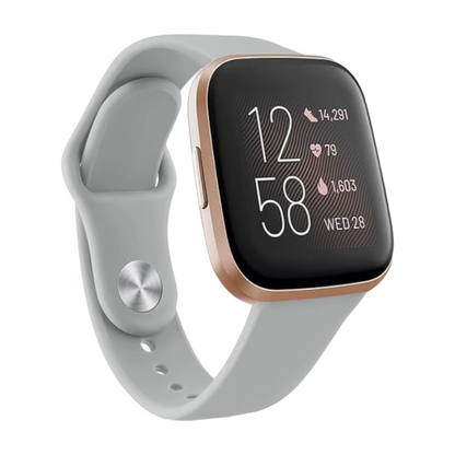 Silikonski pašček "Vancle" za Fitbit Versa 2/Versa/Versa Lite – Infostyle – Bela