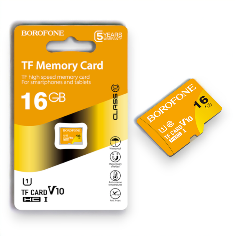 Pomnilniška kartica MicroCARD 16GB Class 10 UHS-I – Borofone