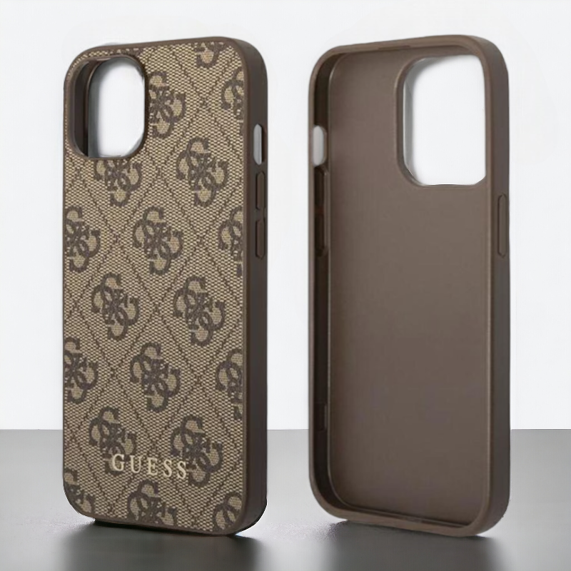 Ovitek Guess "brown" za iPhone 14 Plus/ 15 Plus (GUHCP14MG4GFBR)