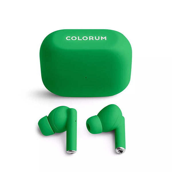 Brezžične slušalke Colorum CTWS-04, TWS Bluetooth 5.3 – zelene