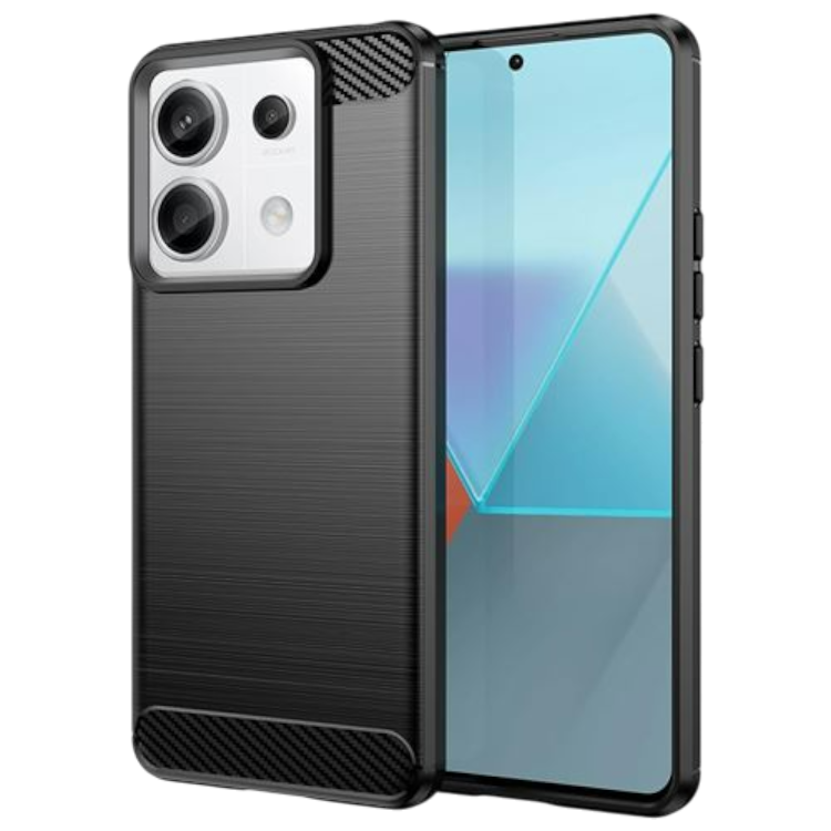 Ovitek za telefon Xiaomi Redmi Note 13 Pro 5G / Poco X6 - črna – Infostyle – Črna / PC + TPU silikon