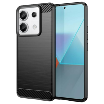 Ovitek za telefon Xiaomi Redmi Note 13 Pro 5G / Poco X6 - črna – Infostyle – Črna / PC + TPU silikon