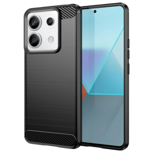 Ovitek za telefon Xiaomi Redmi Note 13 Pro 5G / Poco X6 - črna – Infostyle – Črna / PC + TPU silikon