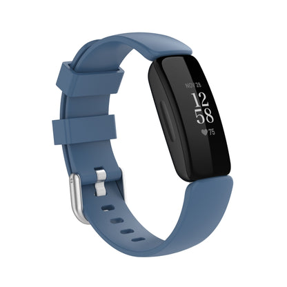 Silikonski pašček za Fitbit Inspire 2 - sivo-modra