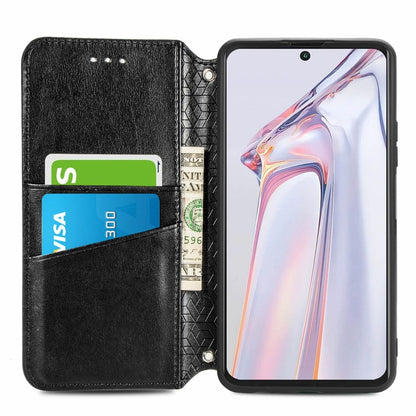 Preklopna torbica "card slots" za Blackview A52, črna – Infostyle