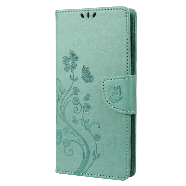 Preklopna torbica "butterfly" za Google Pixel 6A, zelena – Infostyle