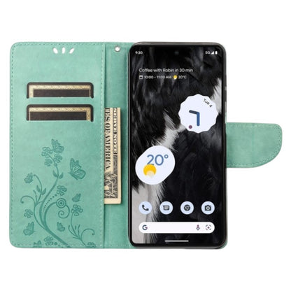 Preklopna torbica "butterfly" za Google Pixel 6A, zelena – Infostyle