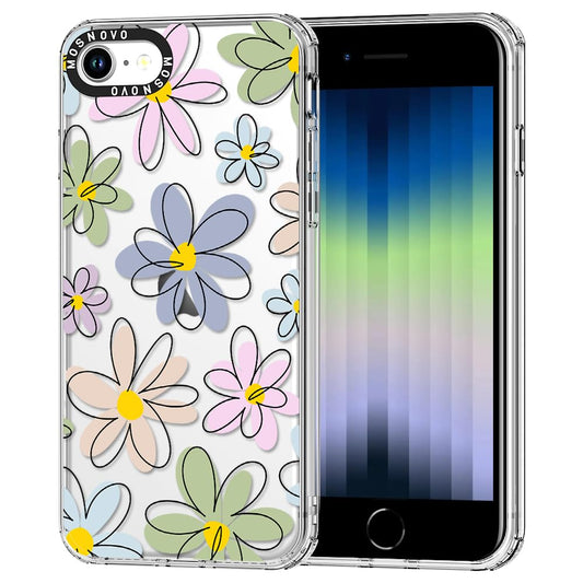 MOSNOVO maskica za iPhone 16 – Linear Blooms