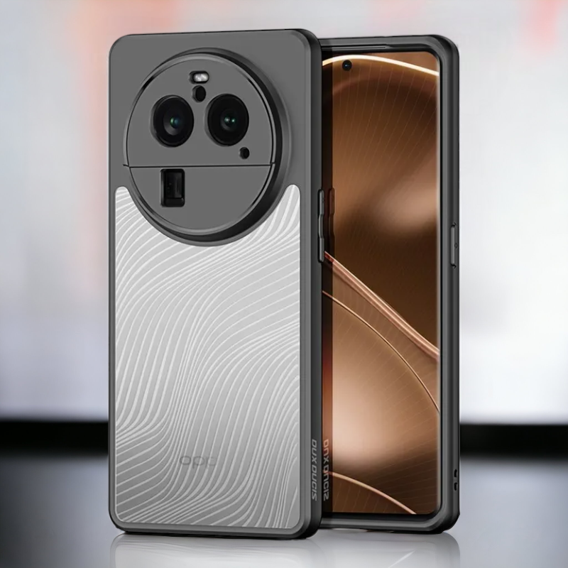 Ovitek "Aimo" za Oppo Find X6 Pro – Dux Ducis – Črna / PC + TPU silikon