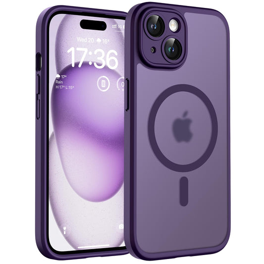 TOCOLMagSafeovitekza iPhone15-polnočnovijolična