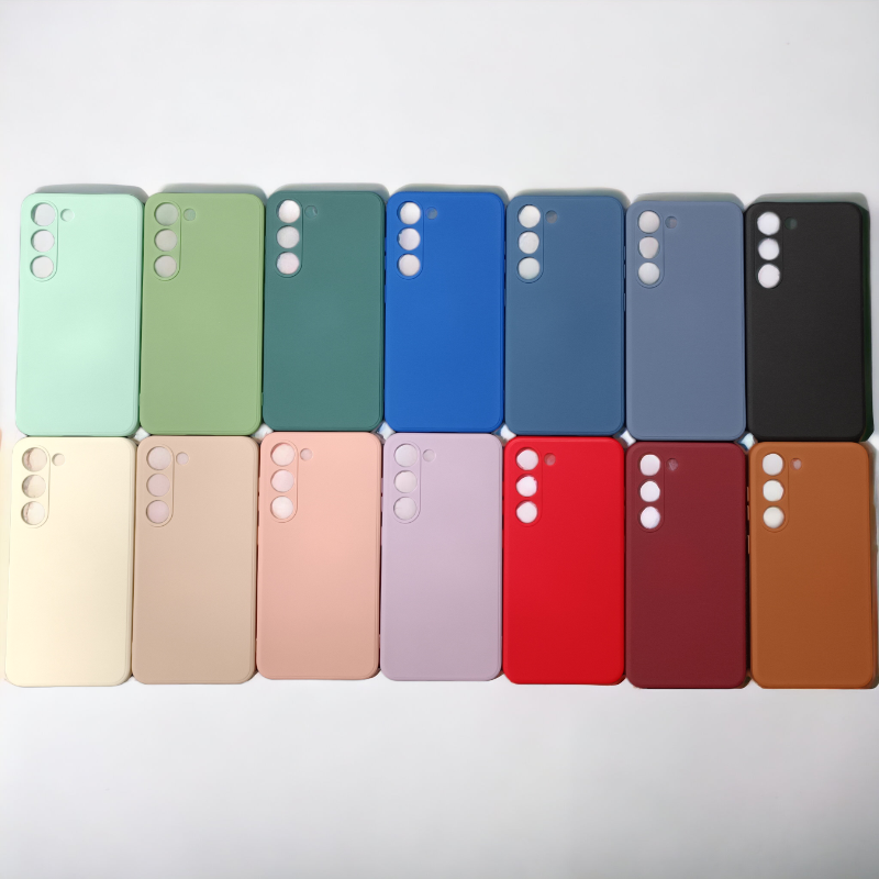 Silikonski ovitek "Candy" za Samsung Galaxy S23 – Infostyle – Rdeča / TPU silikon