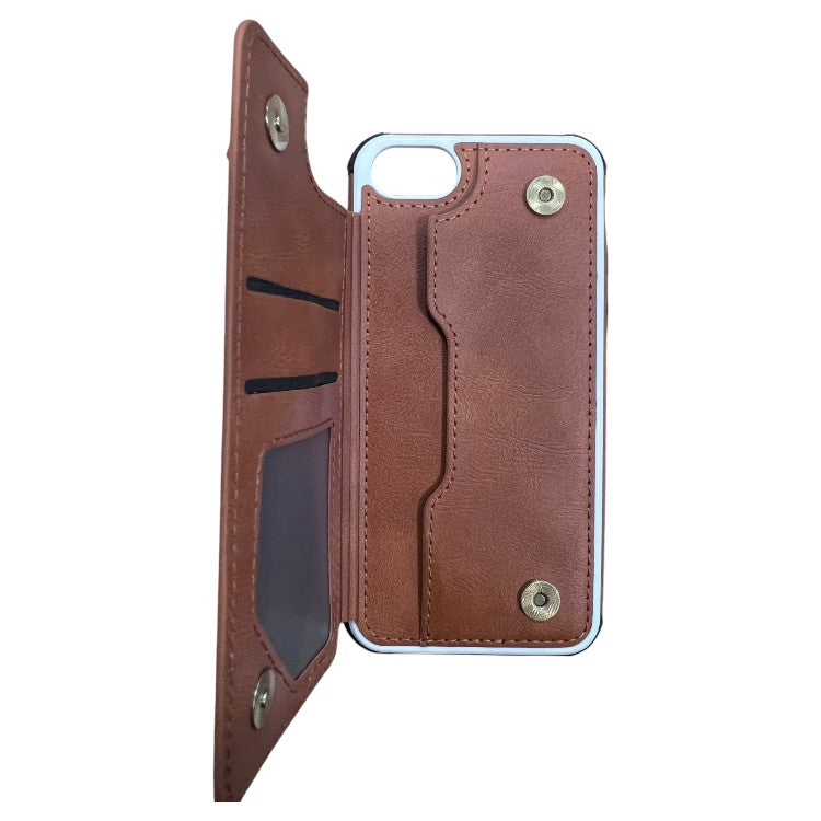 Ovitek za telefon "Leather Book" iPhone 7/8/SE 2020/SE 2022 – Infostyle