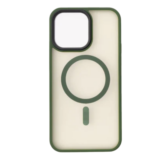 Ovitek za telefon "HuwaiH Magnetic" iPhone 14 Pro Max – Infostyle – Zelena