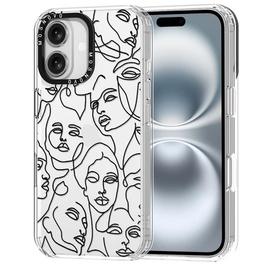 MOSNOVO maska za iPhone 16 – Art Face