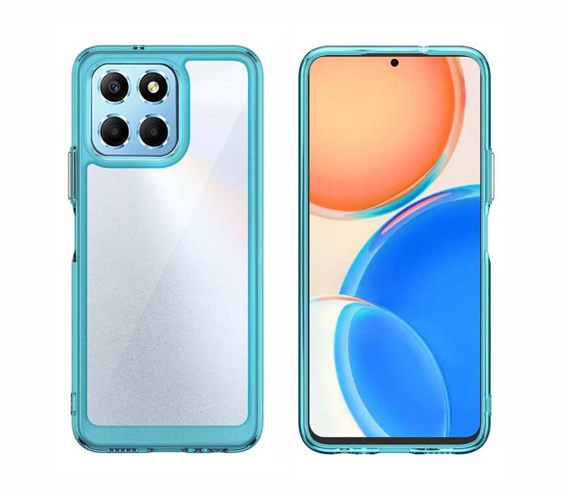 prozoren-ovitek-za-Honor-X6-Honor-70-Lite-Honor-X8-5G-modri-rob