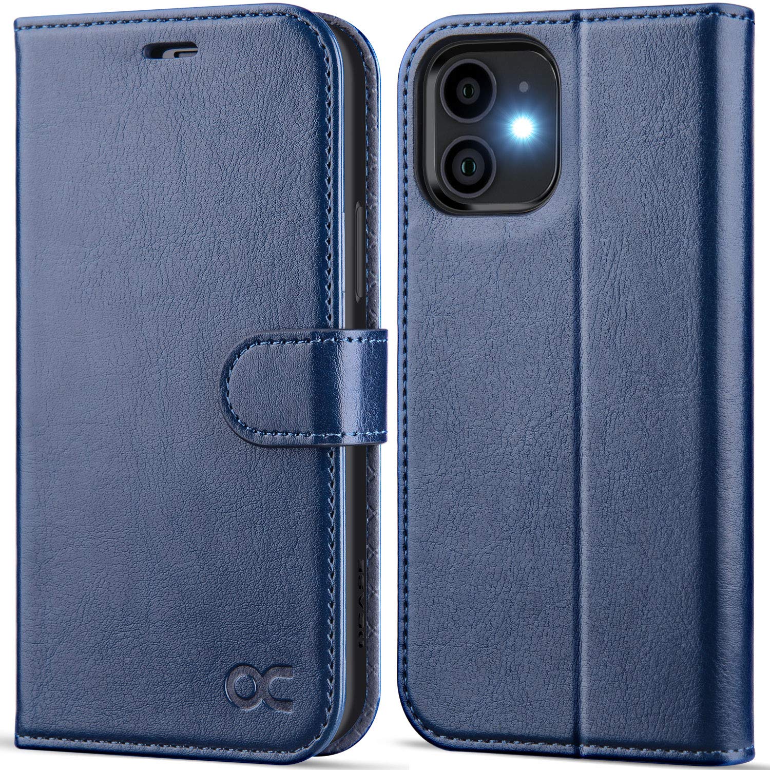 OCASE preklopni ovitek za iPhone 12 Mini, preklopni, magnetno zapiranje, zaščita kartic