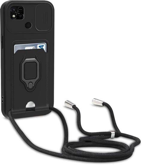 Bigcousin maska s vezicom za Motorola Moto G9 Power - crna
