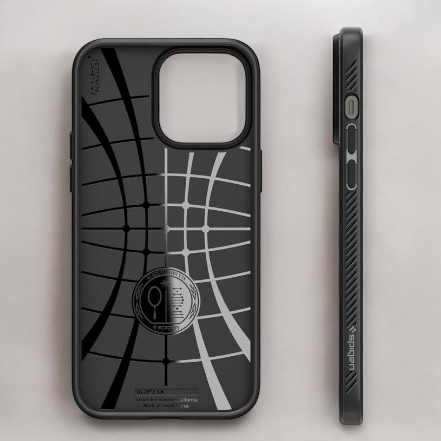 Ovitek Spigen "Liquid Air" za 14 Pro - črna
