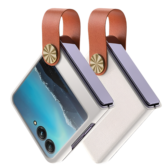 Ovitek za telefon "GIOPUEY" Motorola Razr 40 Ultra – Bela