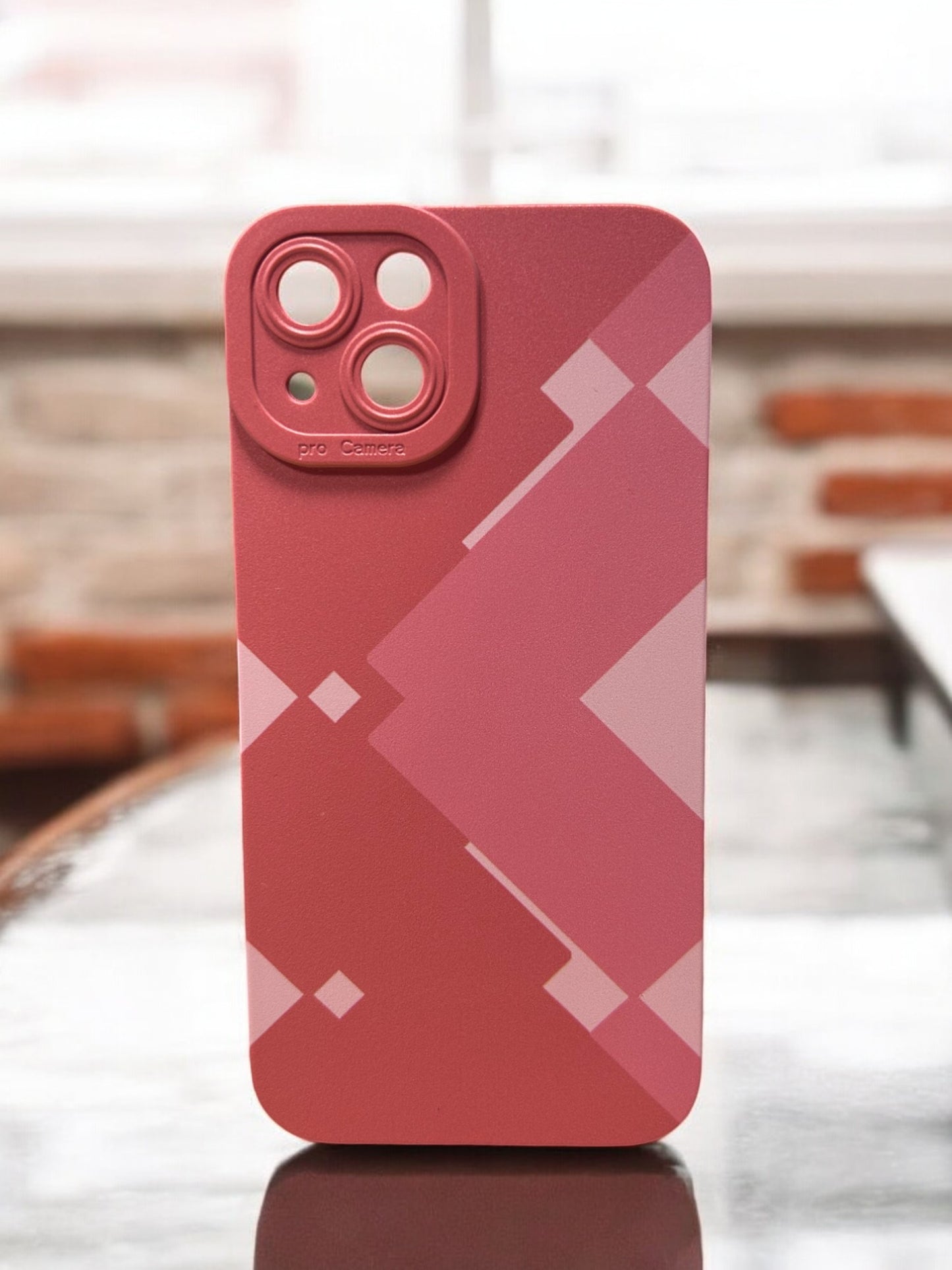 Ovitek "Aesthetic" za iPhone 14 – Infostyle – Rjava / TPU silikon
