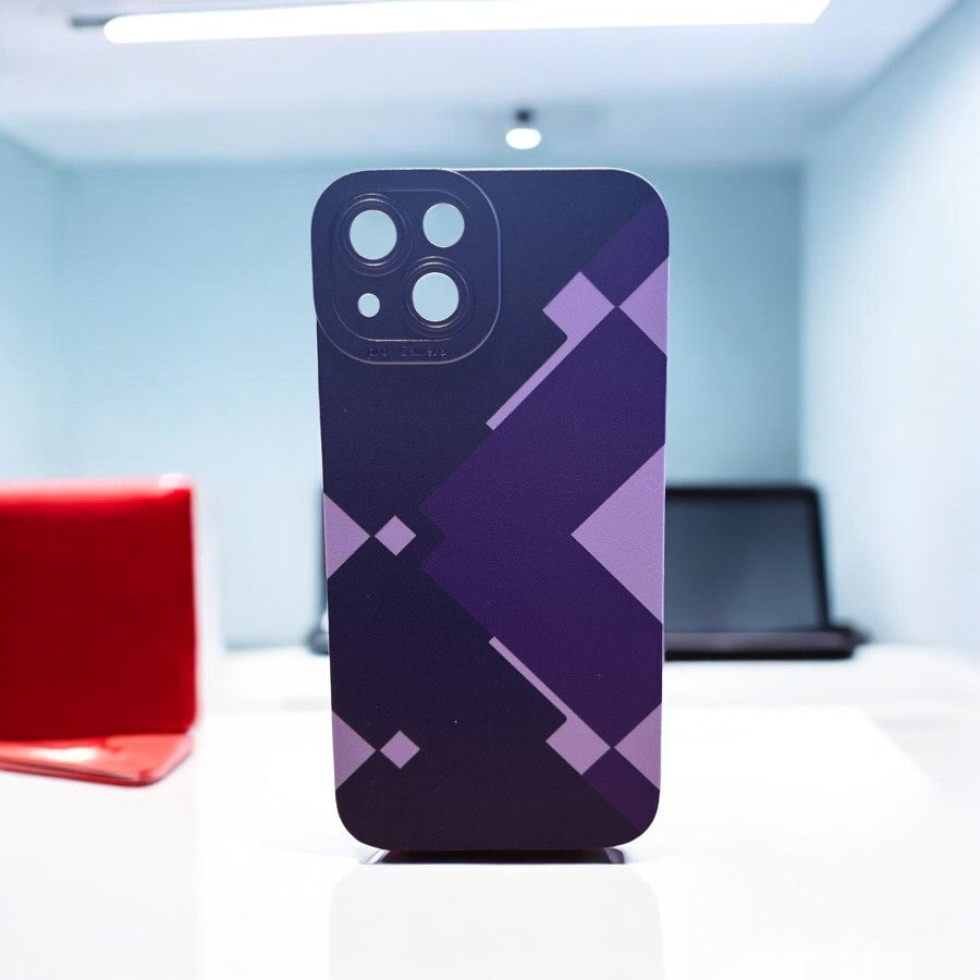 Ovitek "Aesthetic" za iPhone 14 – Infostyle – Vijolična / TPU silikon