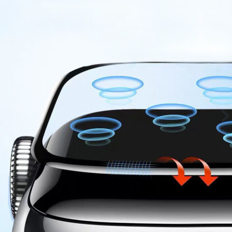 Zaščitno kaljeno steklo "Hard PMMA Full Glue" za pametno uro Apple Watch Series 7 (45 mm) – Infostyle