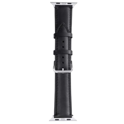 Pašček za Apple Watch 42/44/45/49mm, črna – Infostyle