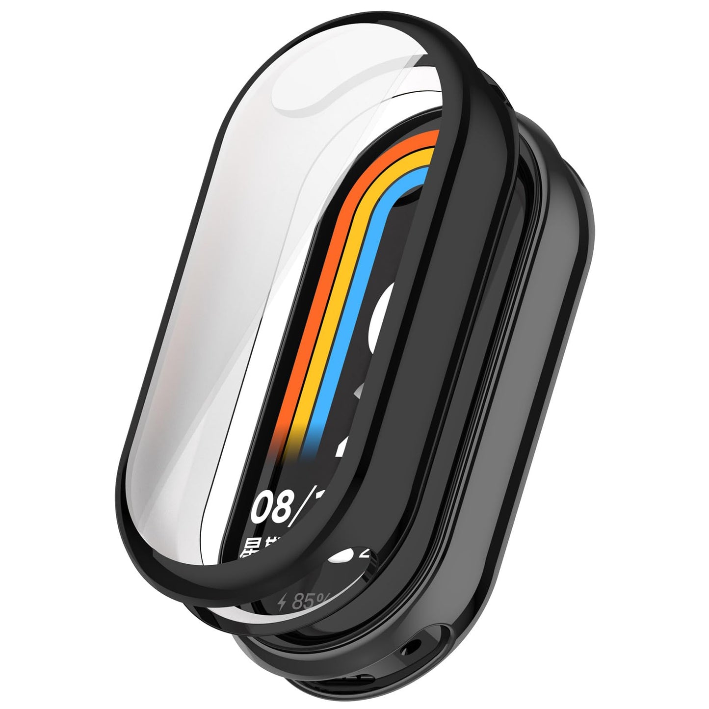 Zaščitni ovitek za Xiaomi Smart Band 8 črn | TPU zaščita