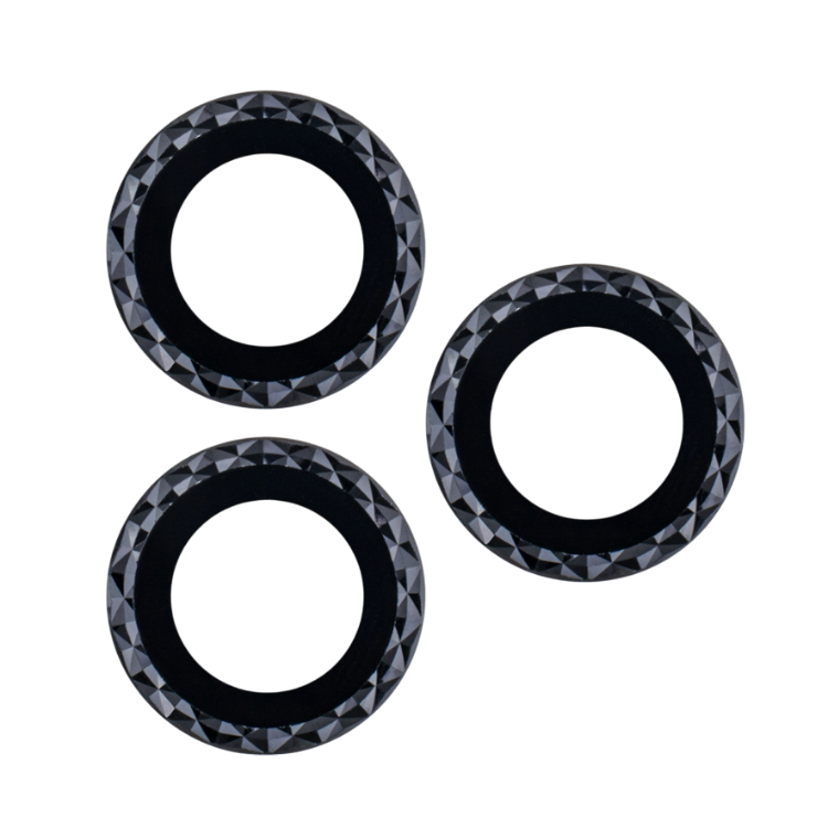 Zaščita za kamero 14 Pro/14 Pro Max, black rhombus – Infostyle
