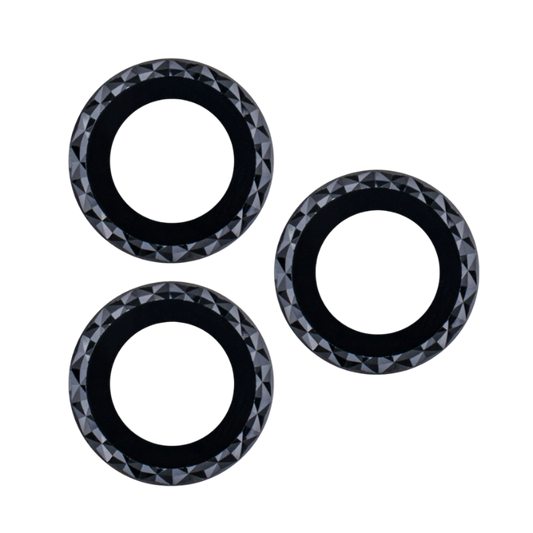 Zaščita za kamero 14 Pro/14 Pro Max, black rhombus – Infostyle