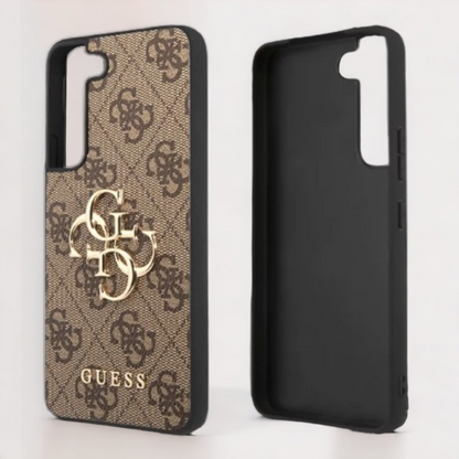 Ovitek Guess "brown 3D" za Samsung Galaxy S23 (GUHCS23S4GMGBR)