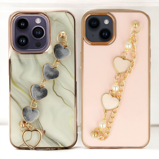 Ovitek "Trend" za iPhone 14 – Infostyle – Bela / PC + TPU silikon